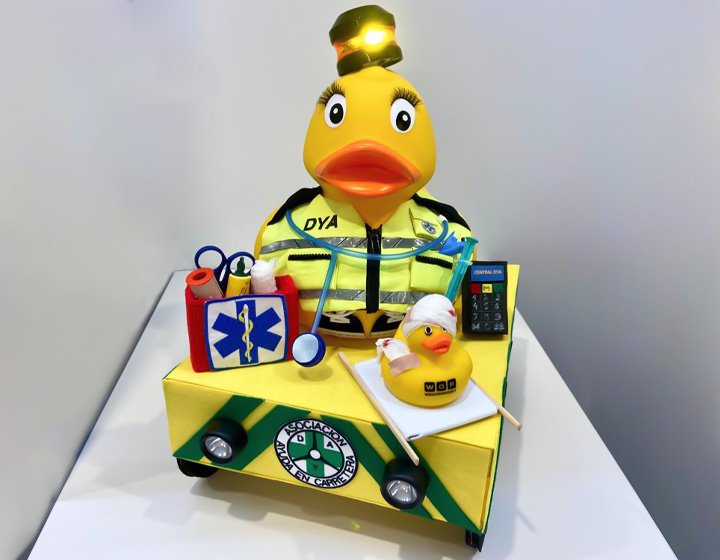 XXL duck of the WOPaton competition for companies and groups