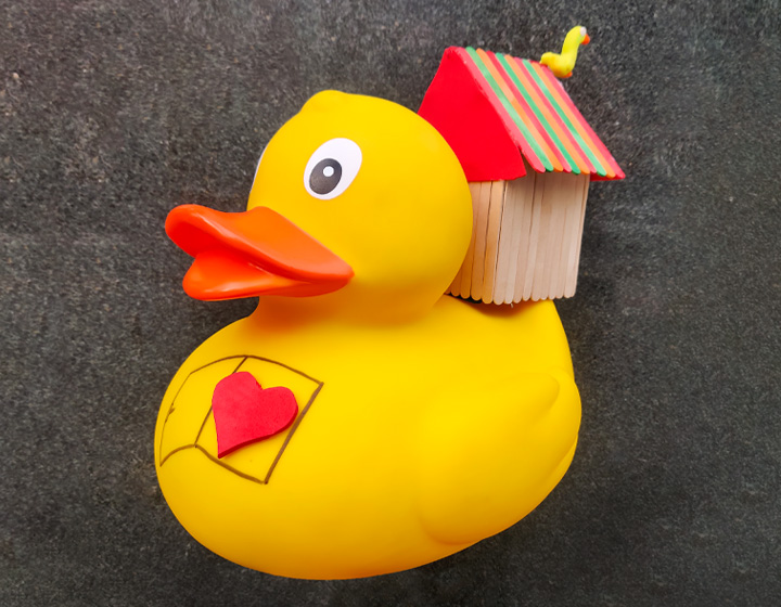 XXL duck of the WOPaton competition for companies and groups