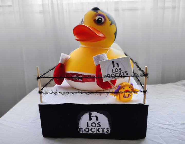 XXL duck of the WOPaton competition for companies and groups